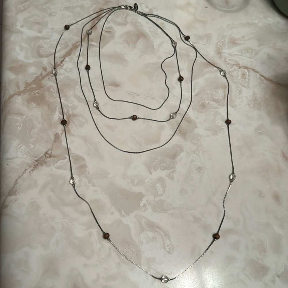 Vintage Metro 7 Layered Necklace